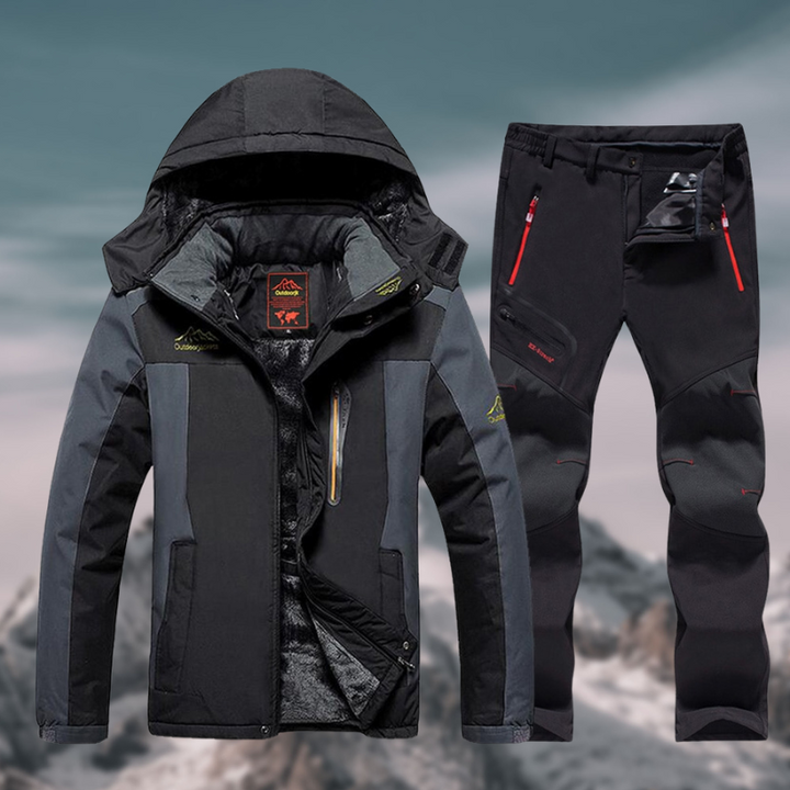 Duurzaam Skipak Heren – Waterdichte Skijas en Skibroek Set | Warm en Winddicht