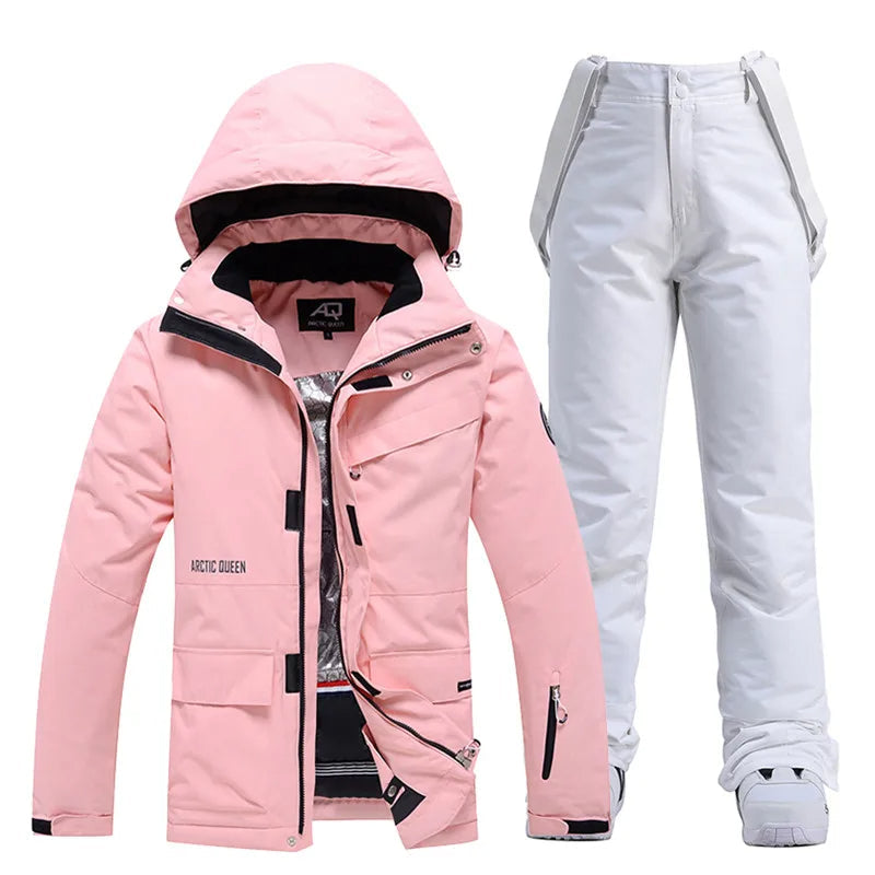 Stijlvol Skipak Dames – Waterdichte Skijas en Skibroek Set