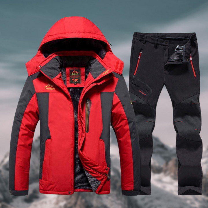 Duurzaam Skipak Heren – Waterdichte Skijas en Skibroek Set | Warm en Winddicht