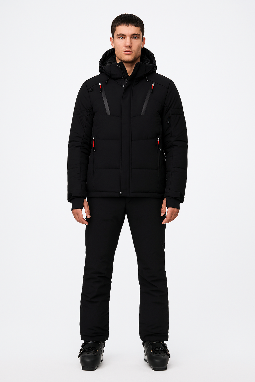 Tweedelig Skipak Heren Zwart | Thermo & Wind-Waterdicht