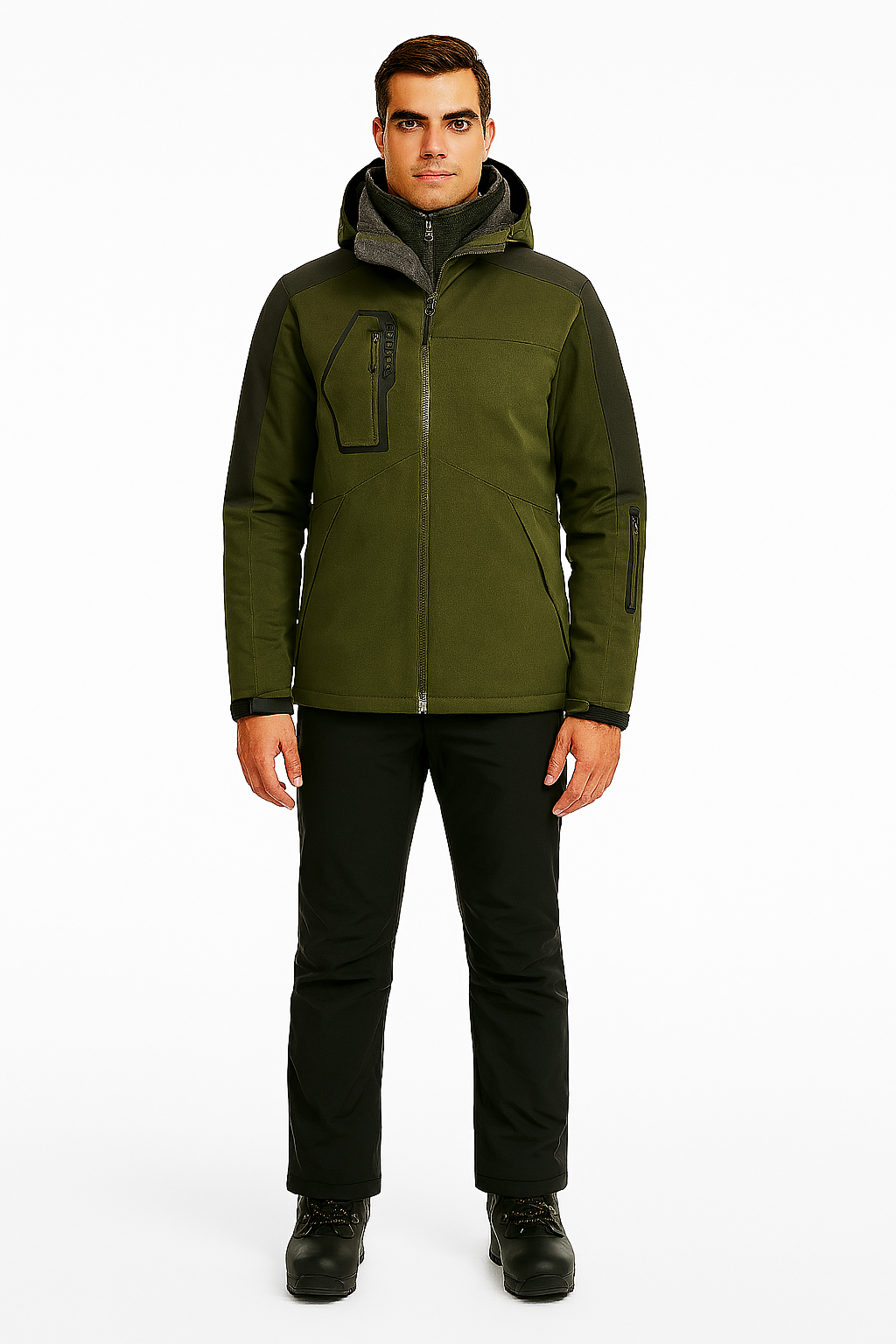 Duurzaam Heren Skipak – Waterdichte Jas + Fleecegevoerde Broek Set