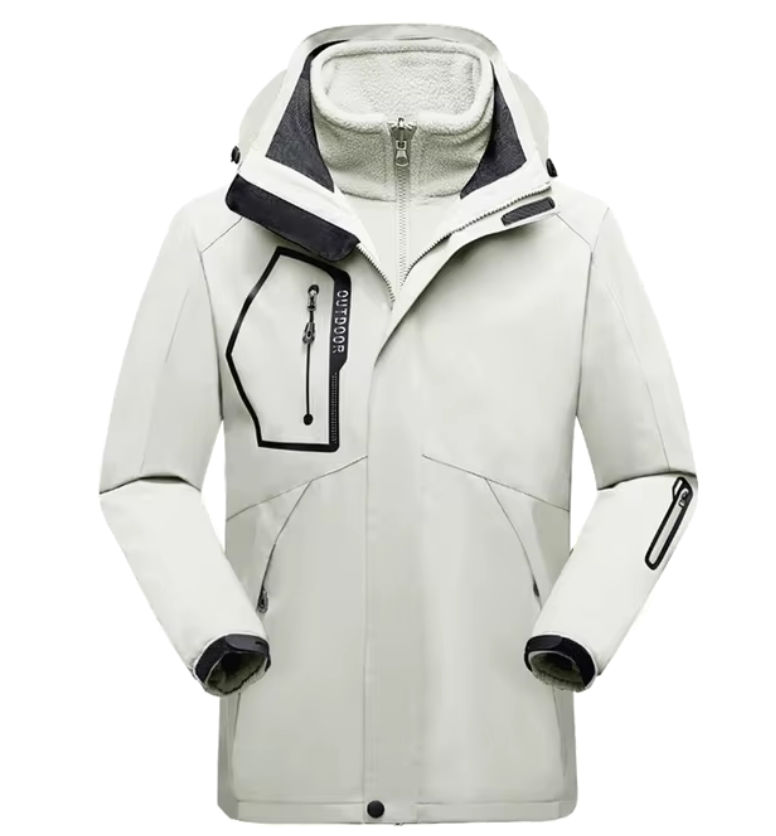 Duurzaam Heren Skipak – Waterdichte Jas + Fleecegevoerde Broek Set