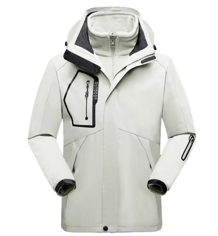 Duurzaam Heren Skipak – Waterdichte Jas + Fleecegevoerde Broek Set