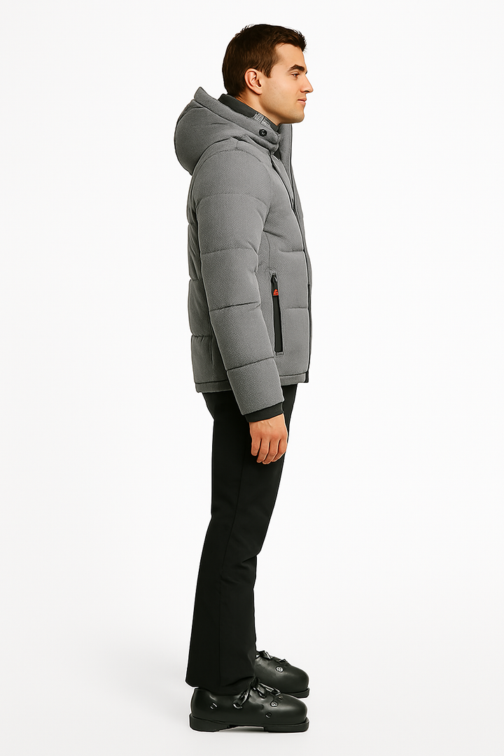 Tweedelig Skipak Heren Grijs | Thermo & Wind-Waterdicht