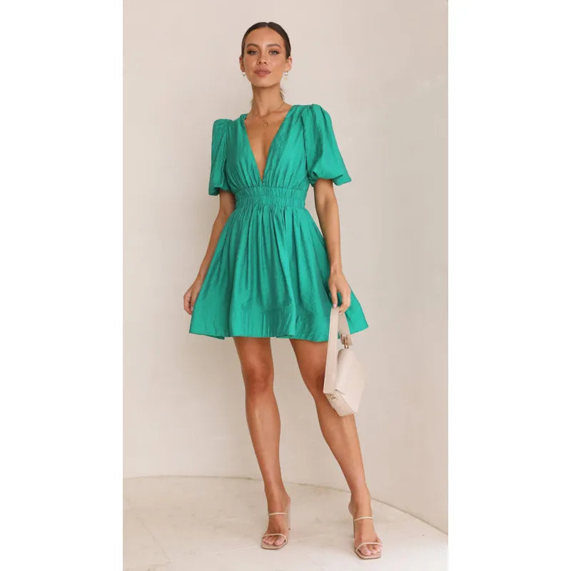 Trendy Mini Jurk voor Dames – Ademend en Comfortabel – Perfect voor Zomeruitjes 4