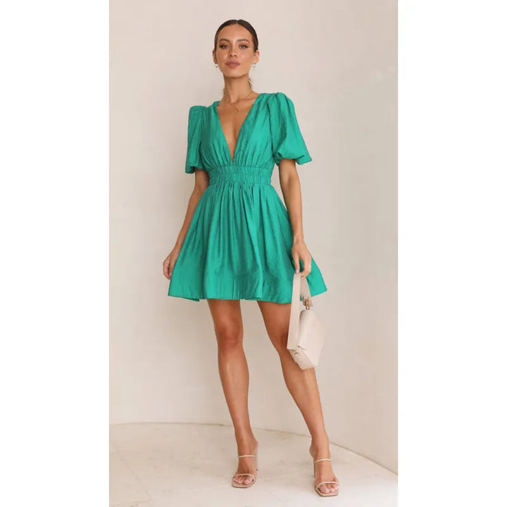 Trendy Mini Jurk voor Dames – Ademend en Comfortabel – Perfect voor Zomeruitjes 4