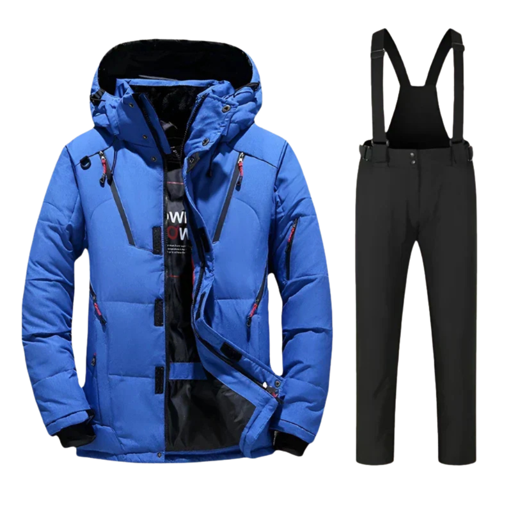 Tweedelig Skipak Heren Blauw | Thermo & Wind-Waterdicht