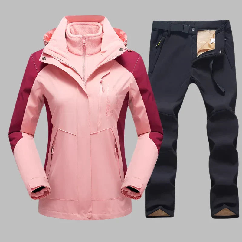 Warm & Waterdicht Skipak Dames – Skijas en Skibroek Set | Ademend & Comfortabel