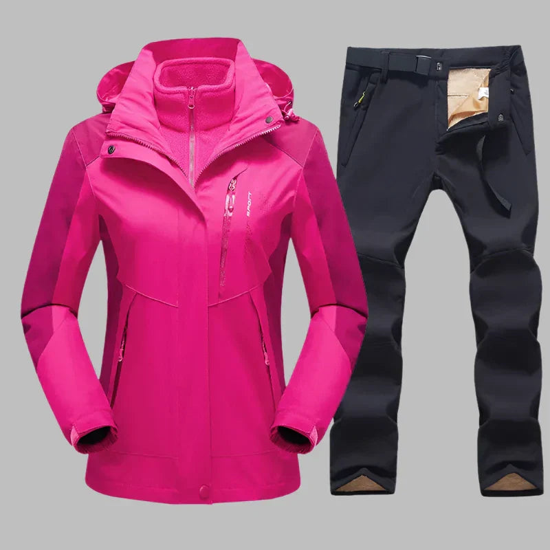 Warm & Waterdicht Skipak Dames – Skijas en Skibroek Set | Ademend & Comfortabel