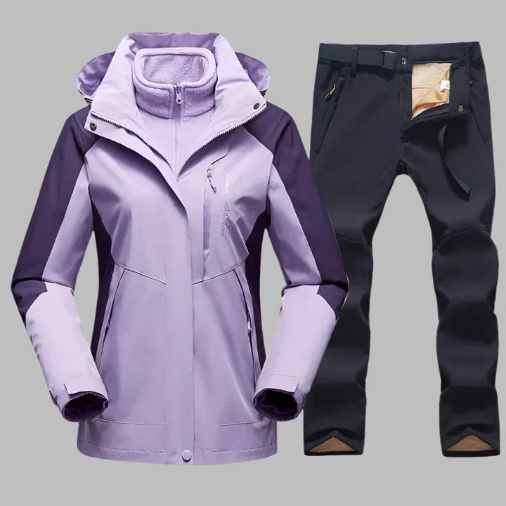 Warm & Waterdicht Skipak Dames – Skijas en Skibroek Set | Ademend & Comfortabel